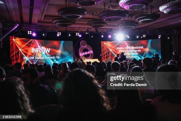 General atmosphere from Inflow Global Summits 2019 at the Four Seasons Bosphorus Hotel on October 22, 2019 in Istanbul, Turkey.