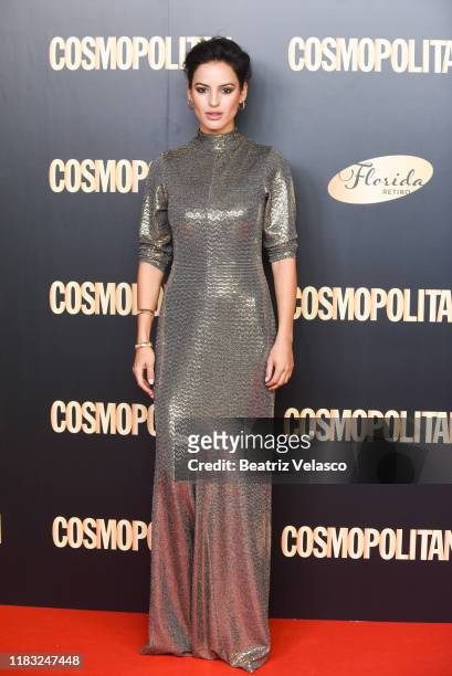 Jana Perez attends "Cosmopolitan Awards 2019" on October 24, 2019 in Madrid, Spain.
