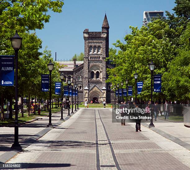 king's college - toronto sign stock pictures, royalty-free photos & images