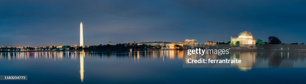Washington DC Cityscapes Thomas Jefferson Memorial