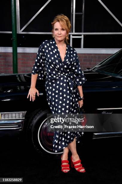 Lea Thompson attends the Premiere of Netflix's "The Irishman" at TCL Chinese Theatre on October 24, 2019 in Hollywood, California.