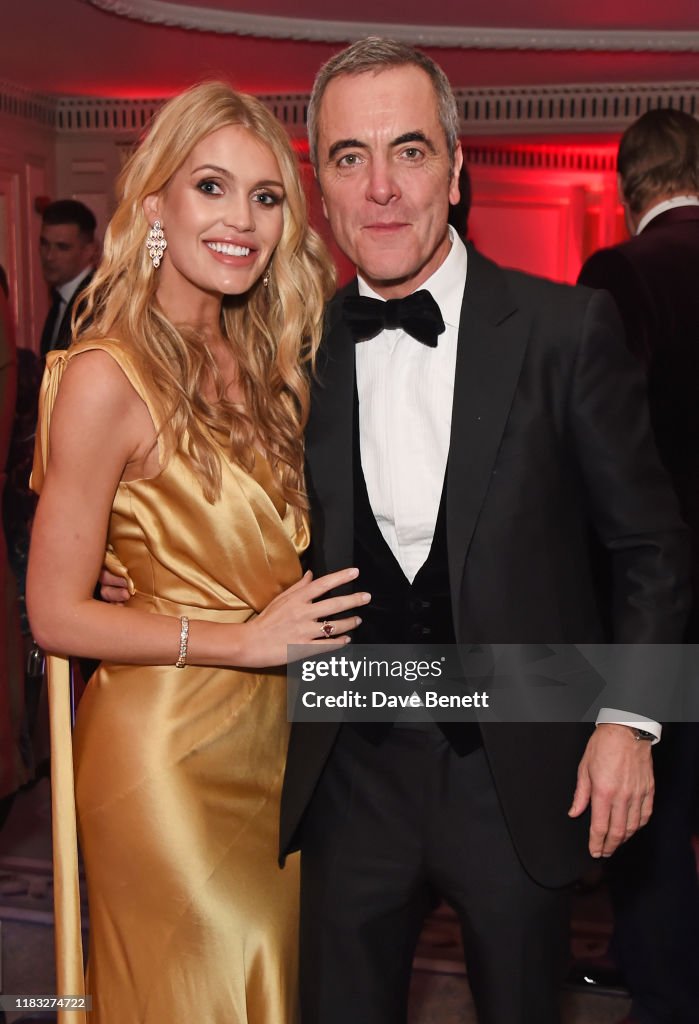 Lady Kitty Spencer and James Nesbitt attend the Walpole British... News