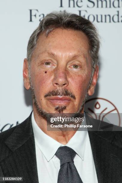 Larry Ellison attends the Rebels With A Cause Gala 2019 at Lawrence J Ellison Institute for Transformative Medicine of USC on October 24, 2019 in Los...