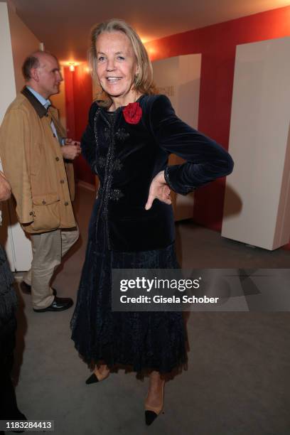 Antje Debus at the opera premiere of "Die tote Stadt" by Erich Wolfgang Korngold at Bayerische Staatsoper on November 18, 2019 in Munich, Germany.