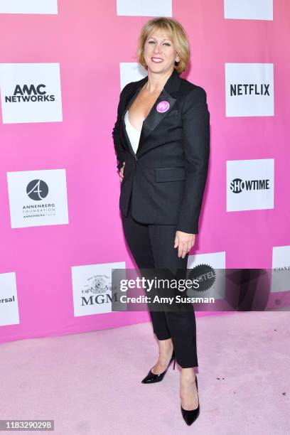 Sharon Waxman attends TheWrap's Power Women Summit 2019 at Fairmont Miramar Hotel on October 25, 2019 in Santa Monica, California.