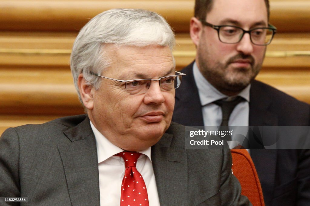 Belgian Deputy Prime Minister Didier Reynders Visits Beijing