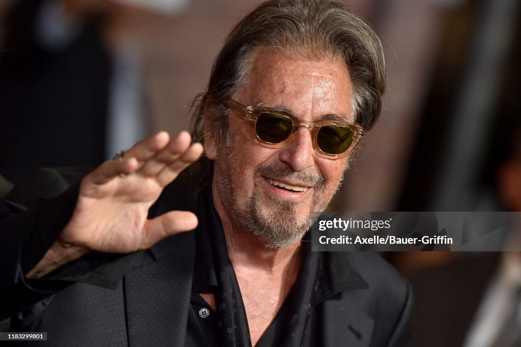 Al Pacino attends the Premiere of Netflix's "The Irishman" at TCL