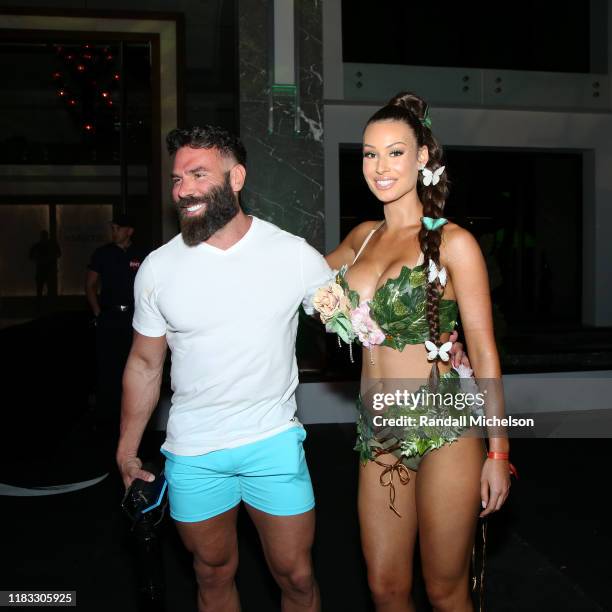 Dan Bilzerian attends Dan Bilzerian's Halloween Party sponsored by Ignite International, Ltd., Alister, and BlitzBet on October 24, 2019 in Los...