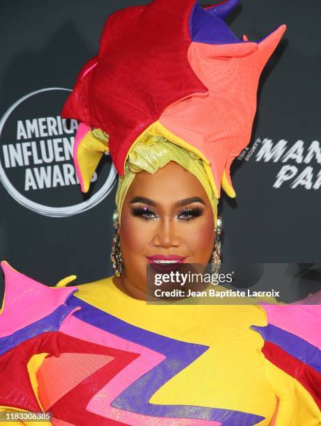 Patrick Starrr attends the 2nd Annual American Influencer Awards at Dolby Theatre on November 18, 2019 in Hollywood, California.