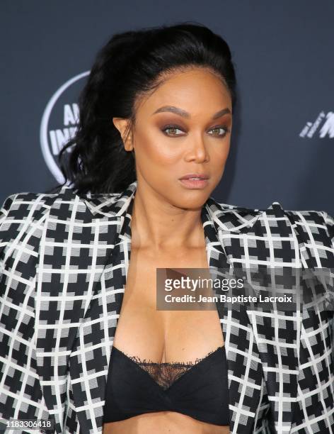 Tyra Banks attends the 2nd Annual American Influencer Awards at Dolby Theatre on November 18, 2019 in Hollywood, California.