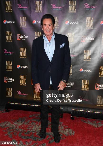 Singer and entertainer Wayne Newton arrives at the opening of “Paula Abdul: Forever Your Girl” At Flamingo Las Vegas on October 24, 2019 in Las...