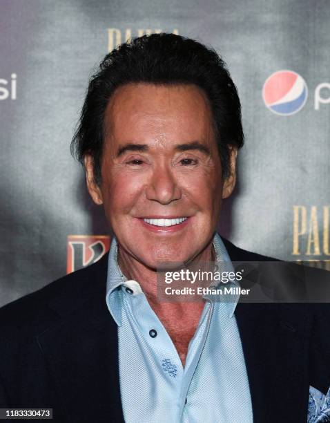 Entertainer Wayne Newton attends the official opening of Paula Abdul's Flamingo Las Vegas residency "Paula Abdul: Forever Your Girl" at The Cromwell...