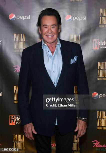 Entertainer Wayne Newton attends the official opening of Paula Abdul's Flamingo Las Vegas residency "Paula Abdul: Forever Your Girl" at The Cromwell...