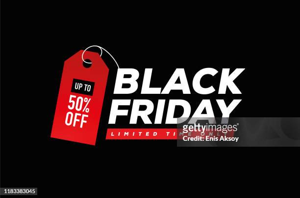 black friday sale - commercial sign stock illustrations