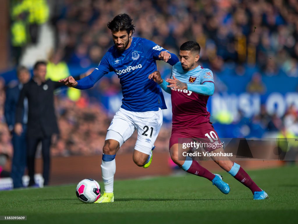 Everton FC v West Ham United - Premier League