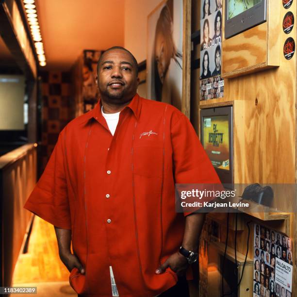 Kevin Liles, President of Island Def Jam Music Group, poses for a portrait on March 20, 2003 in New York City, New York.