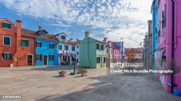 burano, italy - murano stock pictures, royalty-free photos & images