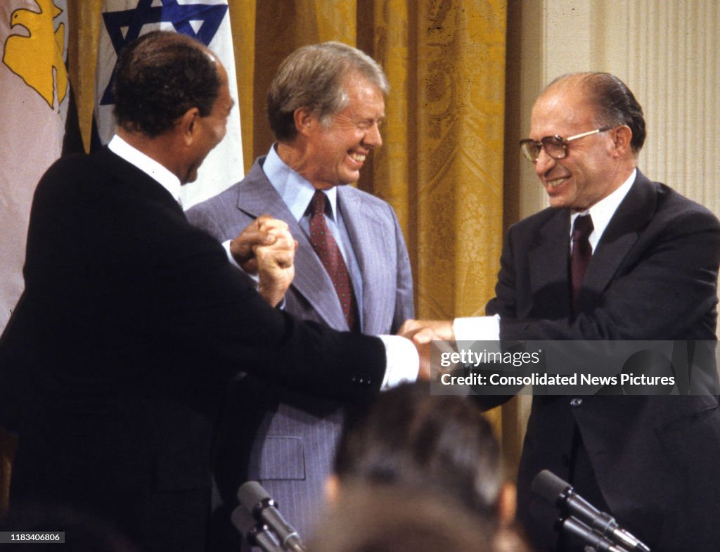 Sadat, Carter, & Begin In The White House