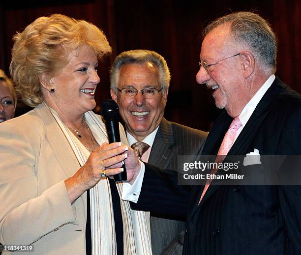 Carolyn Goodman Sworn In As Mayor Of Las Vegas Photos and Premium High