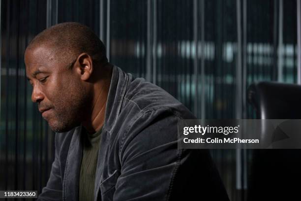 Former Liverpool and England international footballer John Barnes, pictured during an interview in Liverpool. Jamaica-born Barnes started his...