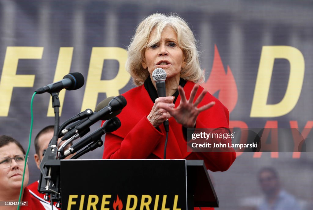 "Fire Drill Friday" Climate Change Protest