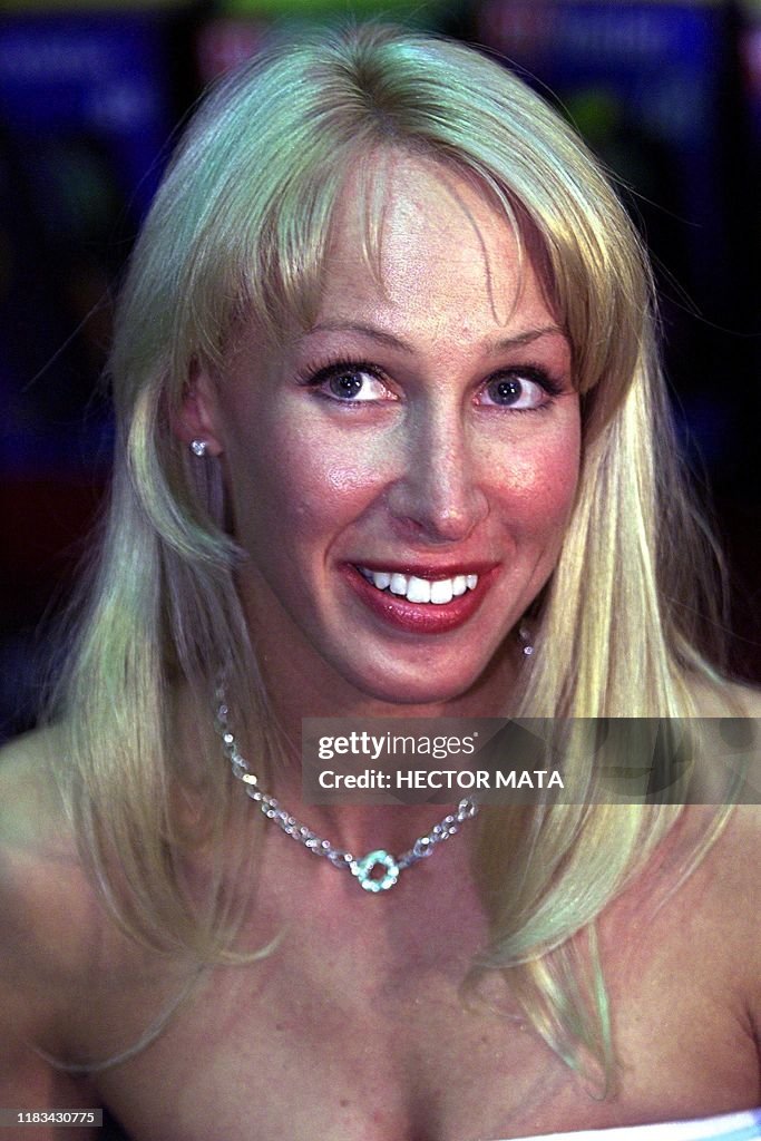 Los Angeles Police Department Patrol Officer Ginger Harrison poses