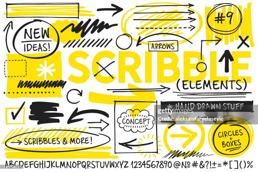Scribble Design Elements