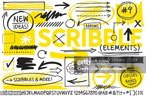 Scribble Design Elements Scribble Design Elements