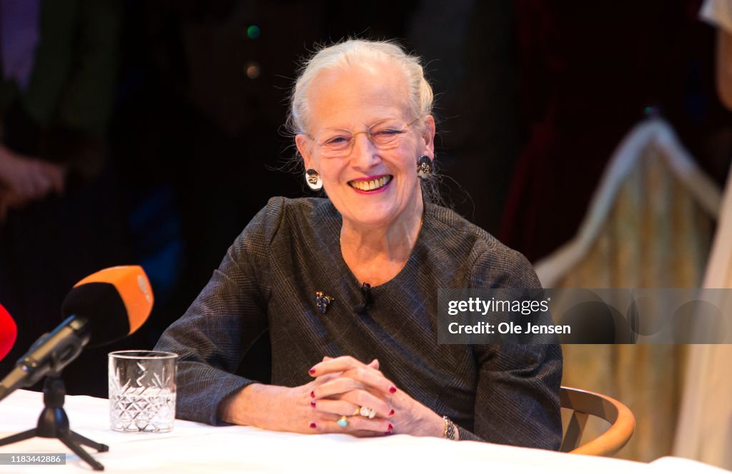 Queen Margrethe Of Denmark Holds Press Meeting About Christmass Ballet