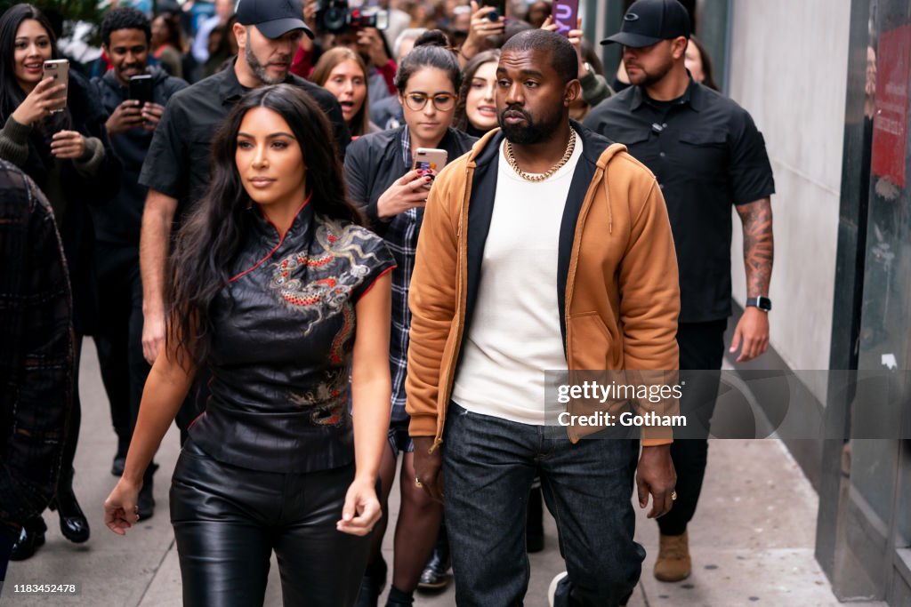 Celebrity Sightings In New York City - October 25, 2019