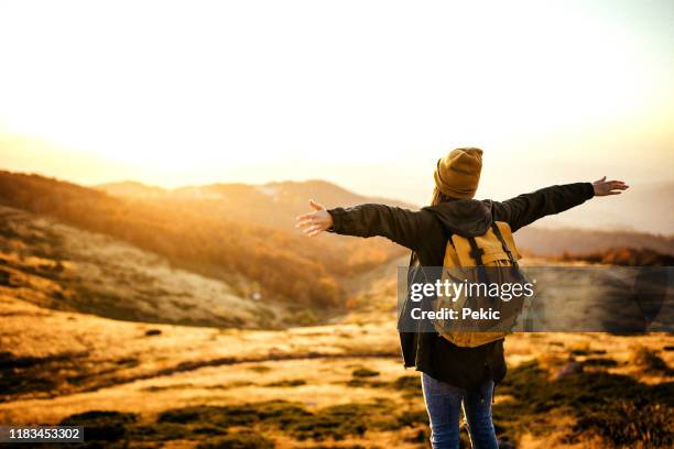 smell of mountain air renews my soul - daytime activities stock pictures, royalty-free photos & images