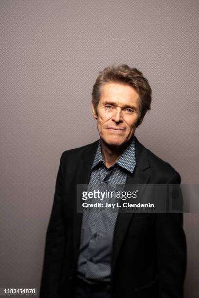Actor Willem Dafoe from 'Motherless Brooklyn' is photographed for Los Angeles Times on September 9, 2019 at the Toronto International Film Festival...