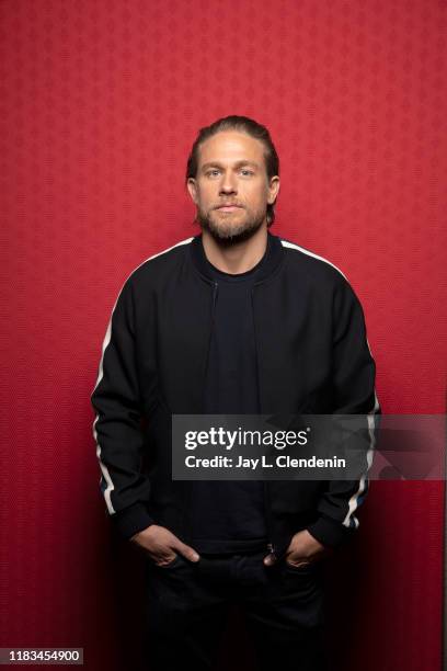 Actor Charlie Hunnam from 'The True History of The Kelly Gang' is photographed for Los Angeles Times on September 9, 2019 at the Toronto...