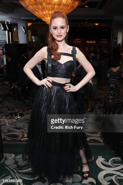 Madelaine Petsch attends the GLSEN Respect Awards Los Angeles at the Beverly Wilshire Four Seasons Hotel on October 25, 2019 in Beverly Hills,...