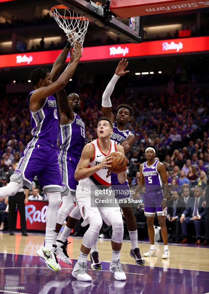 Portland Trail Blazers v Sacramento Kings