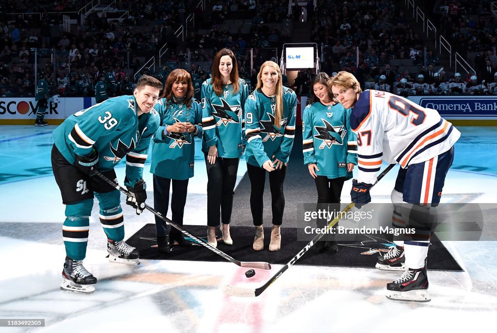 Edmonton Oilers v San Jose Sharks
