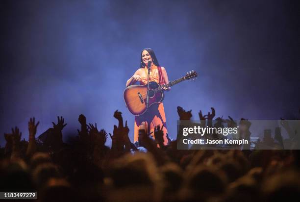 Kacey Musgraves performs at Bridgestone Arena on October 25, 2019 in Nashville, Tennessee.