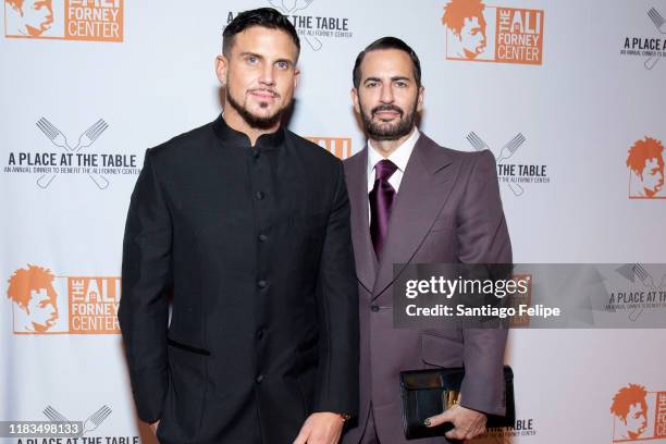 Char Defrancesco and Marc Jacobs attend the 2019 Ali Forney Center Gala at Cipriani Wall Street on October 25, 2019 in New York City.