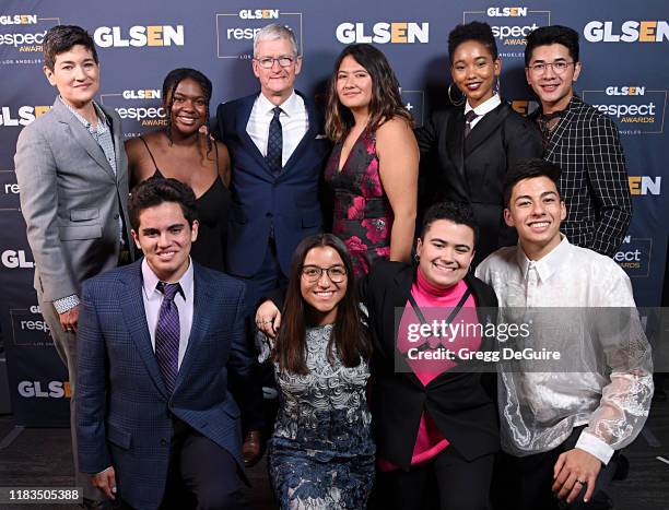 Executive director Eliza Byard, Matthew Yekell, Ayana Boyd, Tim Cook, Jessica Chiriboga, Jessica Chiriboga, Soli Guzman, El Martinez, Elle Smith,...