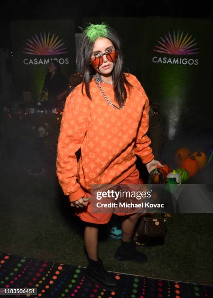 Nina Dobrev attends the 2019 Casamigos Halloween Party on October 25, 2019 at a private residence in Beverly Hills, California.