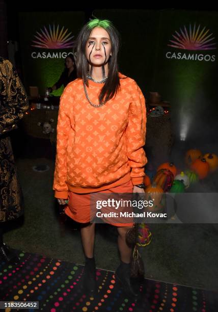 Nina Dobrev attends the 2019 Casamigos Halloween Party on October 25, 2019 at a private residence in Beverly Hills, California.