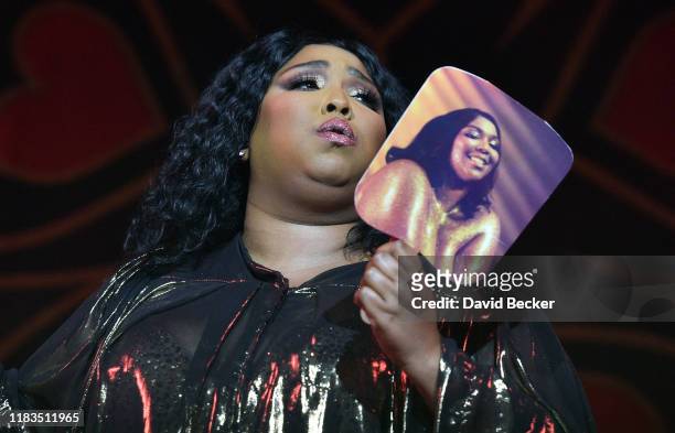 Recording artist Lizzo performs at The Chelsea at The Cosmopolitan of Las Vegas on October 25, 2019 in Las Vegas, Nevada.