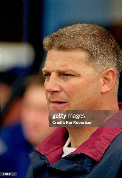 Portrait of Richard Selkirk part of the Rotherham coaching staff during the Zurich Premiership match against Harlequins at The Stoop, in London....