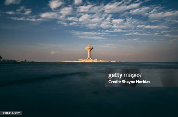 khobar water tower - suadi arabia stock-fotos und bilder