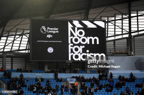No Racism Football Premier League No Room For Racism Photos and Premium High Res Pictures ...