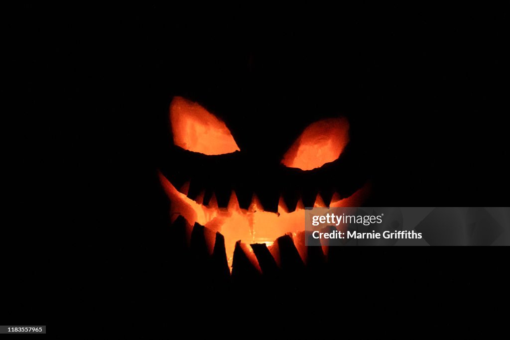 Illuminated pumpkin