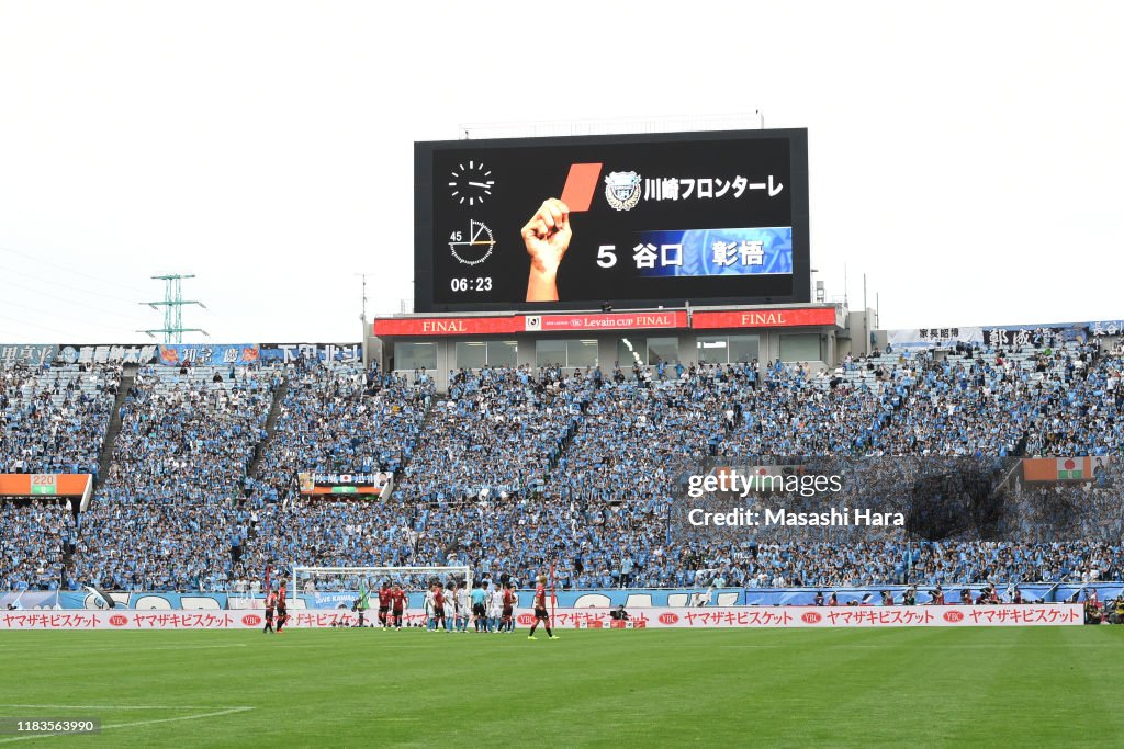 Consadole Sapporo v Kawasaki Frontale - J.League Levain Cup Final