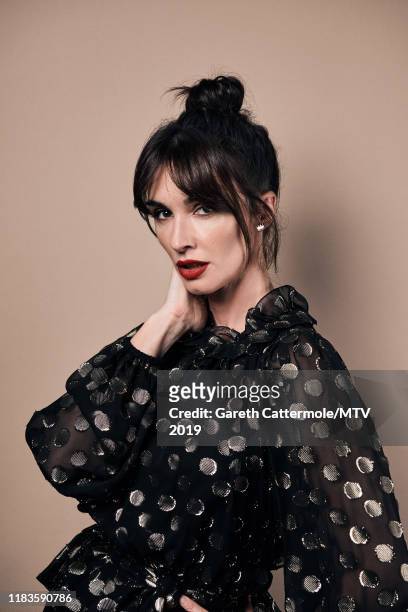 Actor Paz Vega poses for a portrait at the MTV EMAs 2019 studio at FIBES Conference and Exhibition Centre on November 3, 2019 in Seville, Spain.