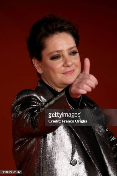 Giovanna Mezzogiorno attends the red carpet of the movie "Tornare" during the 14th Rome Film Festival on October 26, 2019 in Rome, Italy.