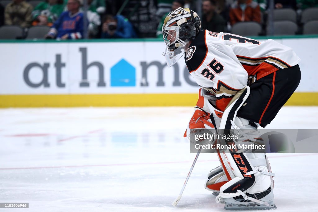 Anaheim Ducks v Dallas Stars